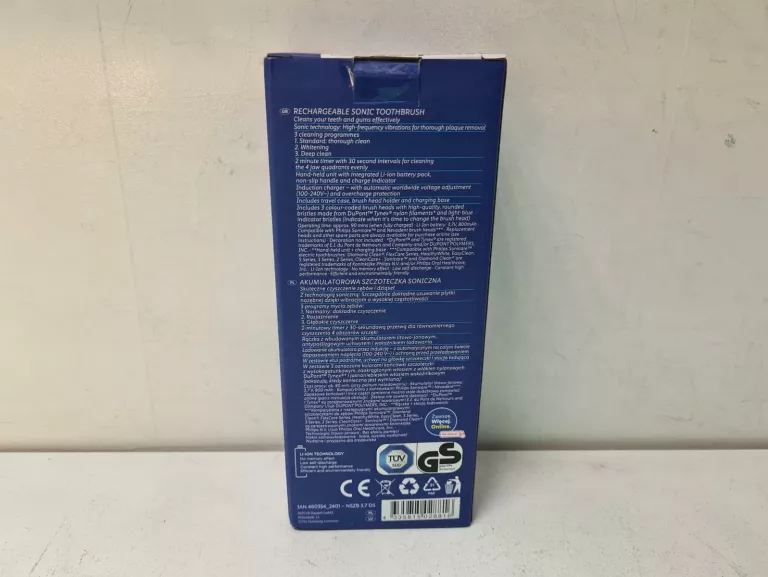 SZCZOTECZKA SONICZNA NEVADENT NSZB 3.7 D5 KOMPLET