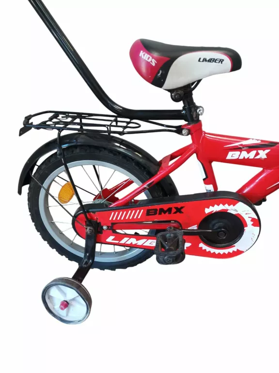 ROWEREK DZIECIECY FIRMOWY LIMBER BMX 16 CALI+ KÓŁKA+ PCHACZ + KASK !!