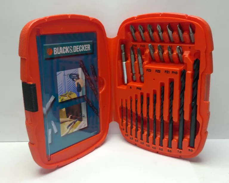 ZESTAW BITÓW I WIERTEŁ BLACK&DECKER A7088