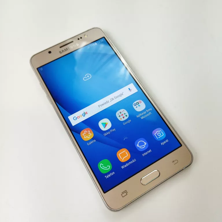 SAMSUNG GALAXY J5 ZŁOTY 1/16GB