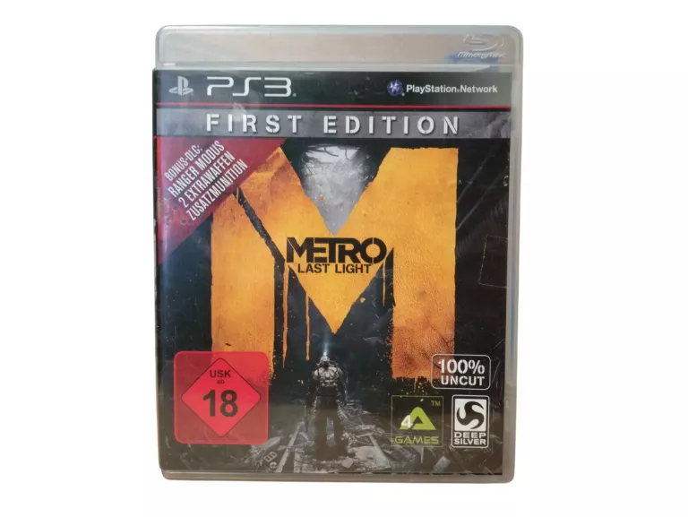 GRA NA PS3 METRO LAST LIGHT