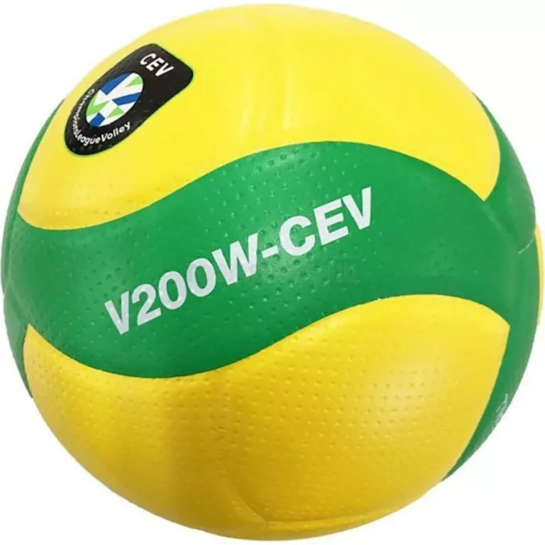 PIŁKA SIATKOWA MIKASA V200W CEV ŻÓŁTO-ZIELONA LIGA MISTRZÓW