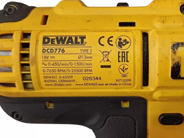 WKRĘTARKA DEWALT DCD776