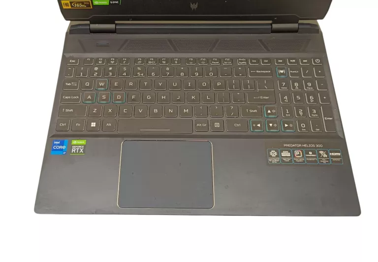 LAPTOP ACER PREDATOR HELIOS 300 N22C3 INTEL I7-12700H/ RTX 3060/ 16/512SSD