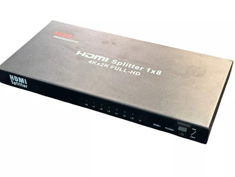 MRS PROFESSIONAL ROZDZIELACZ HDMI 8W1 SPLITTER HDMI 8 PORTÓW