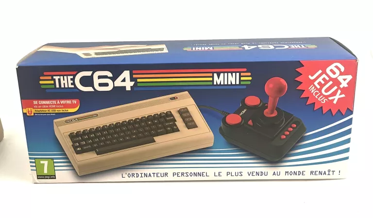 KONSOLA THE C64 MINI COMMODORE + 64 RETRO GRY KOMPLET JAK NOWA