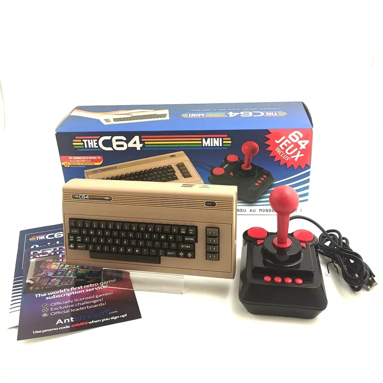KONSOLA THE C64 MINI COMMODORE + 64 RETRO GRY KOMPLET JAK NOWA