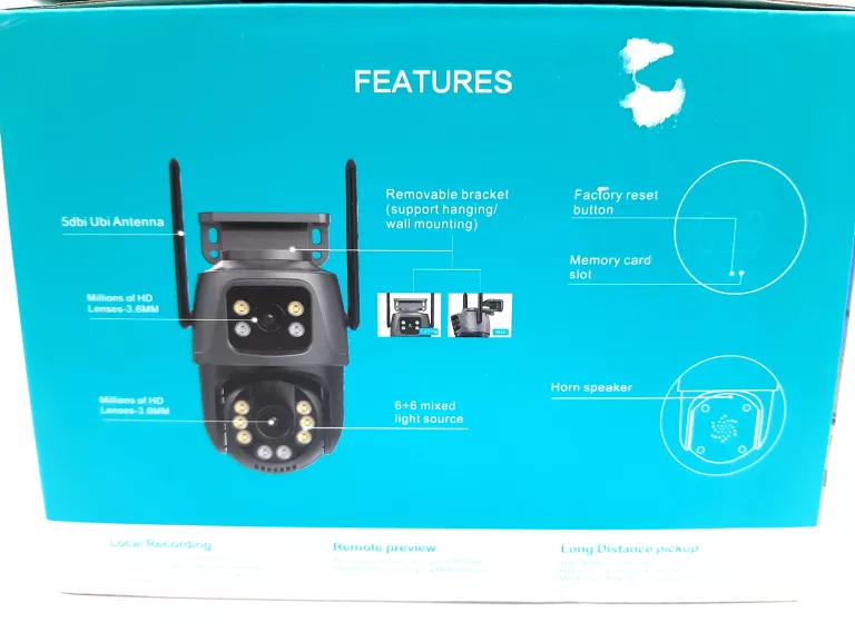 KAMERA WIFI XM68-8MP