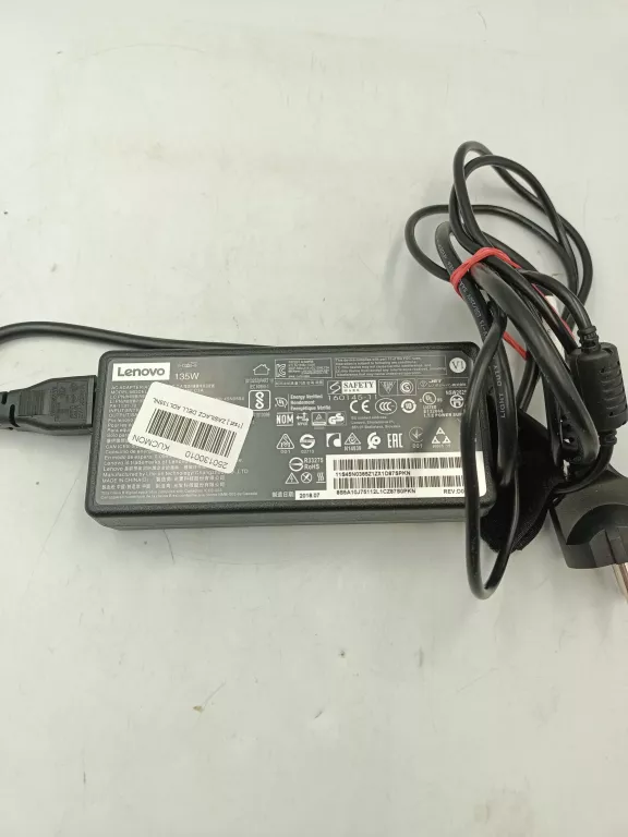 ZASILACZ LENOVO ADL135NLC3A 135W