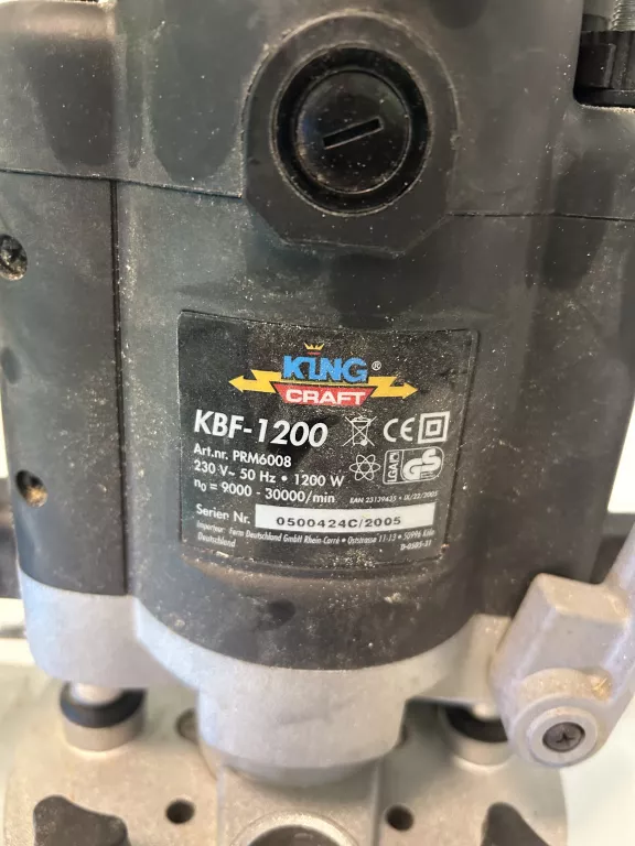 FREZARKA GÓRNOWRZECIONOWA KING CRAFT KBF-1200