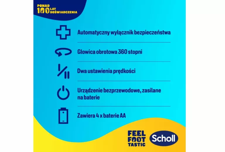 SCHOLL EXPERT CARE PILNIK ELEKTRYCZNY