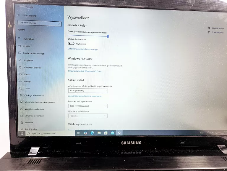 LAPTOP SAMSUNG 350E5C-S05PL 15,6 " INTEL CORE I3-3120M 4GB/500 GB