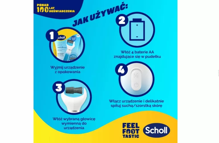 SCHOLL EXPERT CARE PILNIK ELEKTRYCZNY