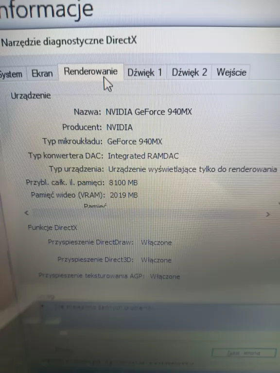 LAPTOP ACER ASPIRE E15 I3 6006U 940MX 12/1000GB