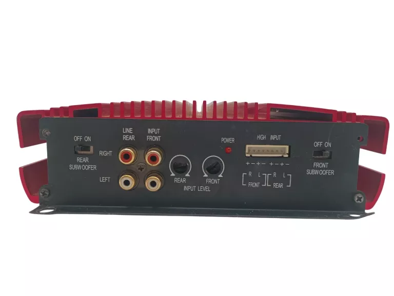 WZMACNIACZ SAMOCHODOWY FIRST AUSTRIA FA-4400 1600W CZERWONY