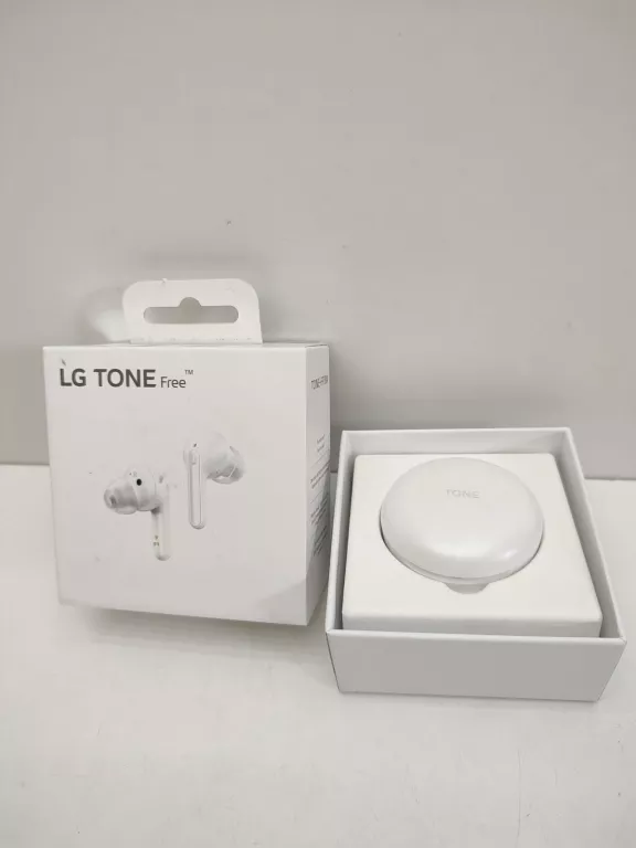 SŁUCHAWKI BEZPRZEWODOWE LG TONE FREE TONE-FP3W PUDEŁKO