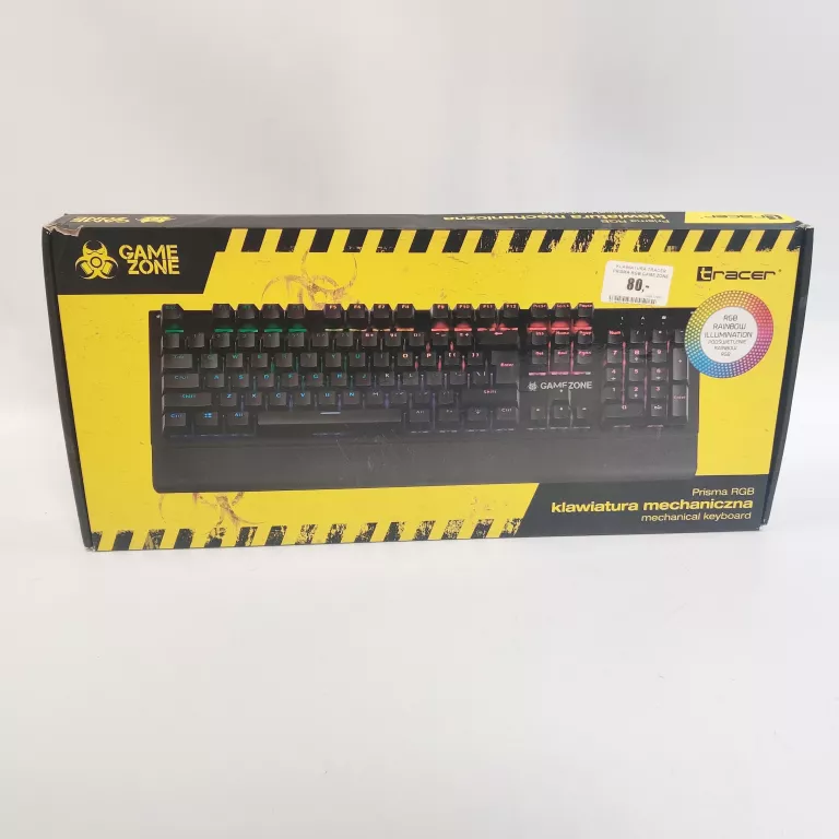 KLAWIATURA TRACER PRISMA RGB GAME ZONE