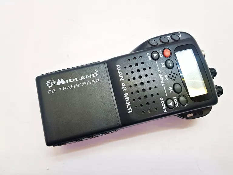 RĘCZNE RADIO CB MIDLAND ALAN 42 ANTENA / POJEMNIK NA BATERIE