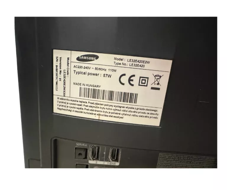 TELEWIZOR SAMSUNG LE32E420E2W