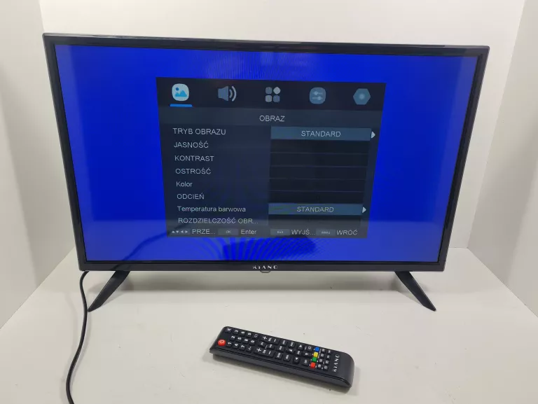 TELEWIZOR LED KIANO SLIMTV 24 TRAVEL IDEALNY DO KAMPERA + DVBT-2 GWR!!