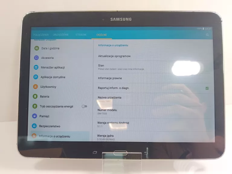 TABLET SAMSUNG GALAXY TAB4