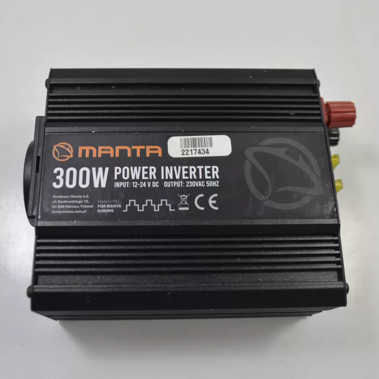 PRZETWORNICA NAPIĘCIA MANTA MPI300M 600 W OPIS