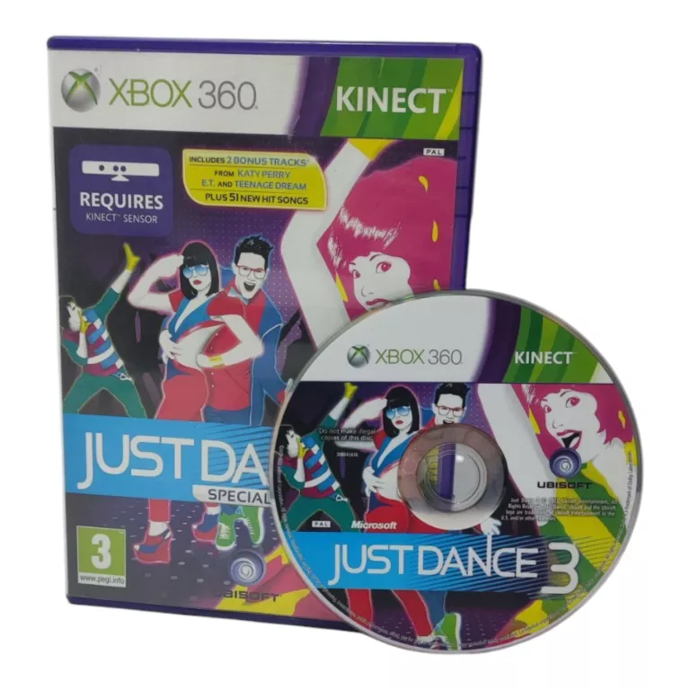 GRA XBOX 360 JUST DANCE 3 SPECIAL EDITION (KINECT)