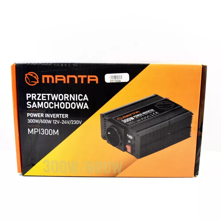PRZETWORNICA NAPIĘCIA MANTA MPI300M 600 W OPIS