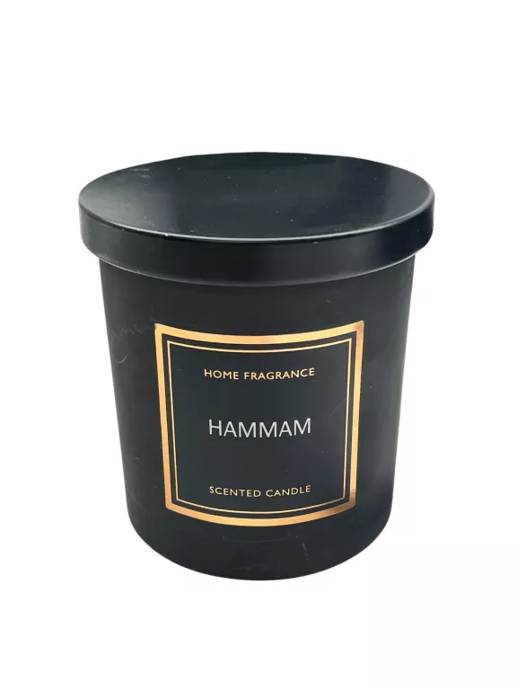 ŚWIECZKA HAMMAM CZARNA HOME FRAGRANCE