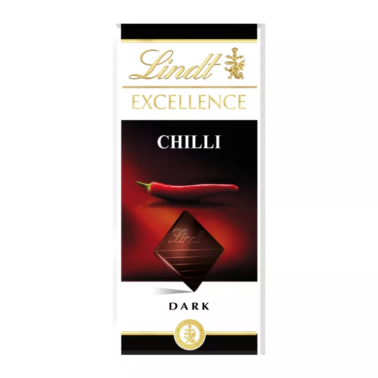 LINDT EXCELLENCE CZEKOLADA GORZKA CHILI 100G