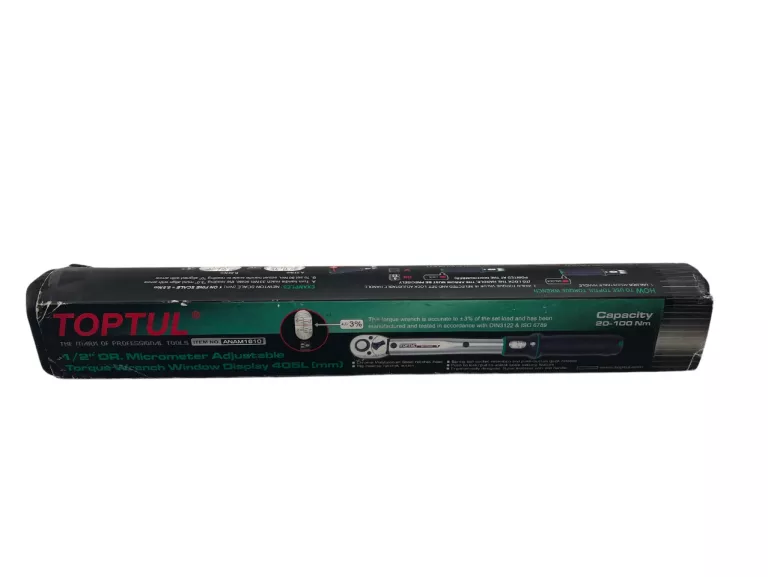 KLUCZ DYNAMOMETRYCZNY 1/2 10-100NM TOPTUL ANAM1610