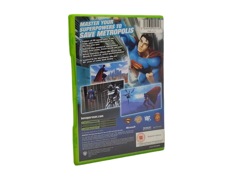 GRA NA XBOX SUPERMAN RETURNS  WERSJA ANGIELSKA