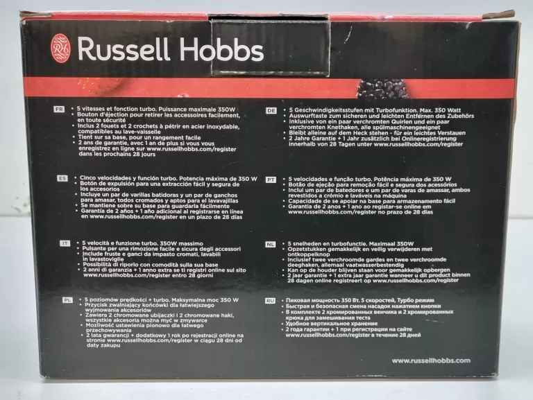 MIKSER RĘCZNY RUSSELL HOBBS DESIRE 24670-56 350W
