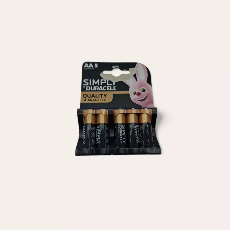 BATERIE DURACELL SIMPLY AA 5SZTUK