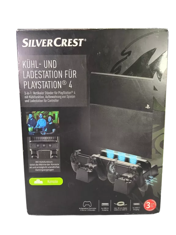 SILVERCREST STACJA CHŁODZĄCA I ŁADUJĄCA DO PS4