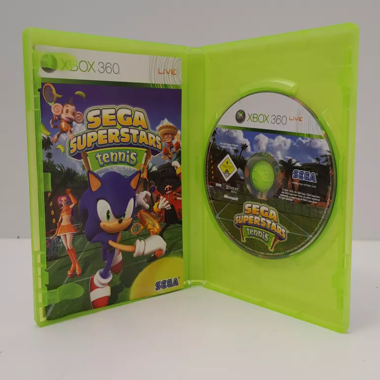 SEGA SUPERSTARS TENNIS XBOX 360