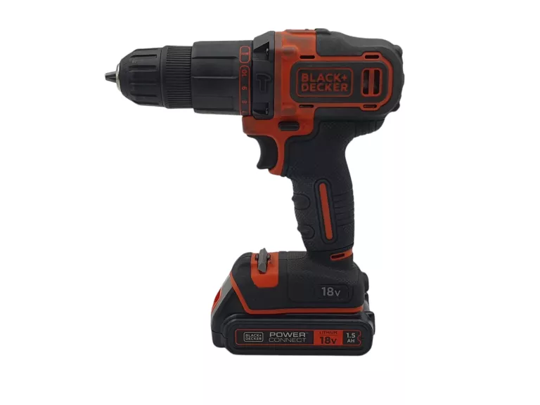 WKRĘTARKA BLACK DECKER BCD700S 18V + 2X AKKU 1,5 AH + GW 09.2026!
