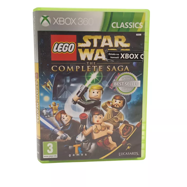 LEGO STAR WARS THE COMPLETE SAGA XBOX 360