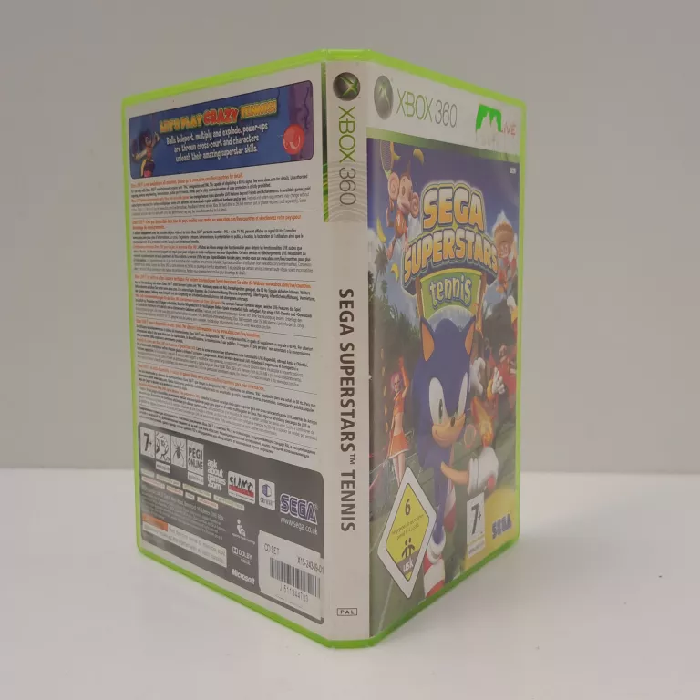 SEGA SUPERSTARS TENNIS XBOX 360