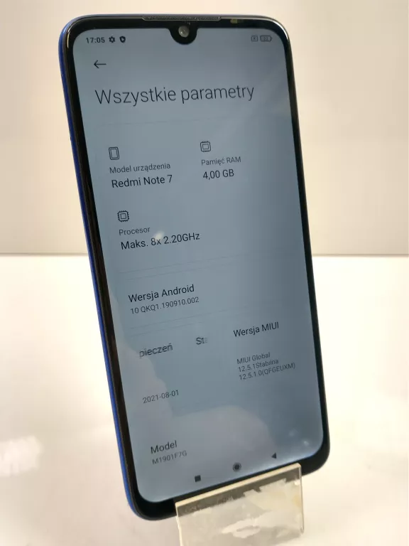 TELEFON XIAOMI REDMI NOTE 7 4 GB / 64 GB