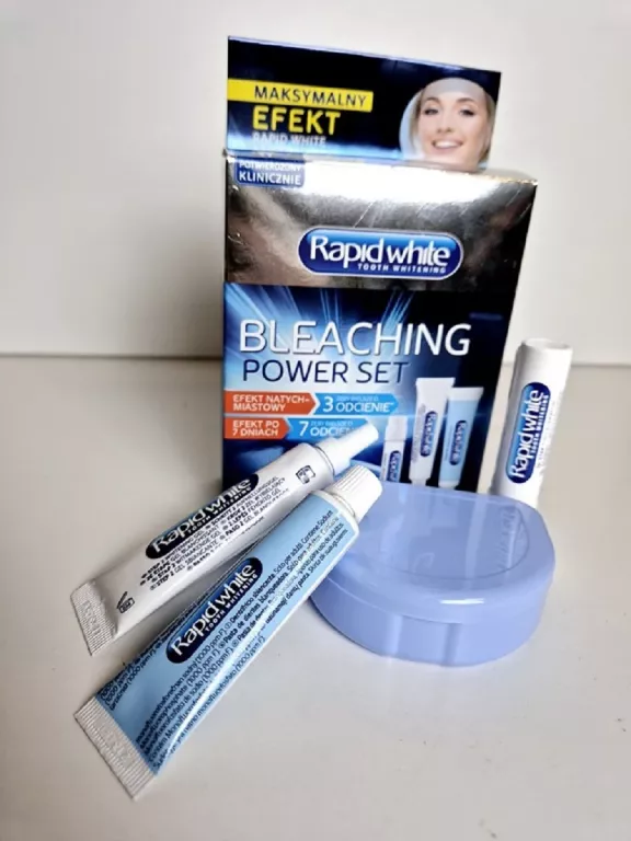 ZESTAW WYBIELAJĄCY RAPID WHITE BLEACHING POWER SET