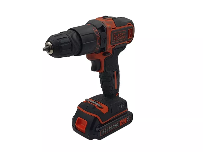 WKRĘTARKA BLACK DECKER BCD700S 18V + 2X AKKU 1,5 AH + GW 09.2026!