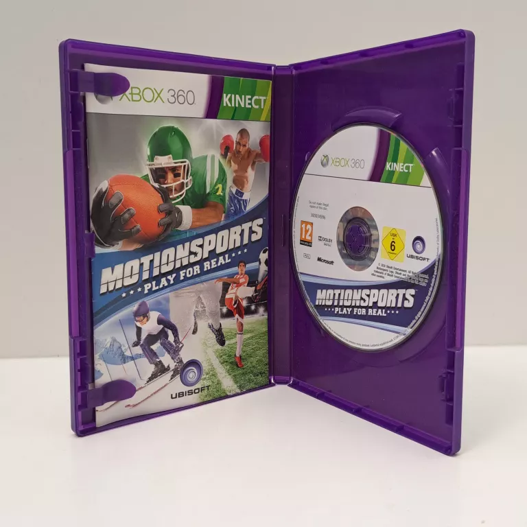 MOTIONSPORTS PLAY FOR REAL XBOX 360