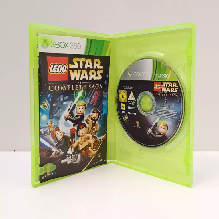 LEGO STAR WARS THE COMPLETE SAGA XBOX 360