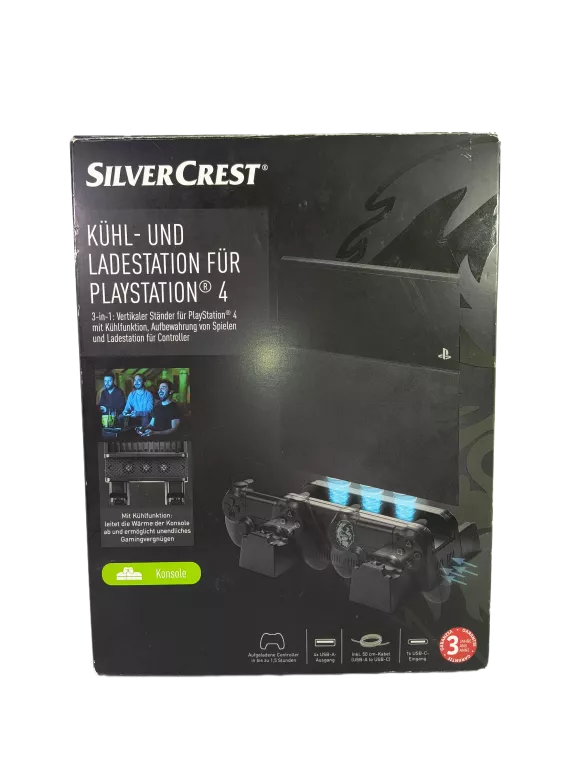 SILVERCREST STACJA CHŁODZĄCA I ŁADUJĄCA DO PS4