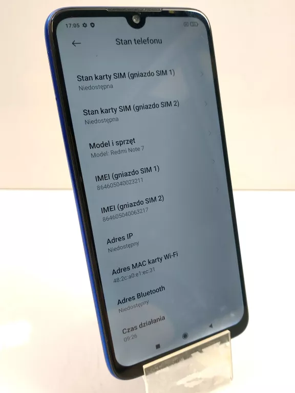 TELEFON XIAOMI REDMI NOTE 7 4 GB / 64 GB