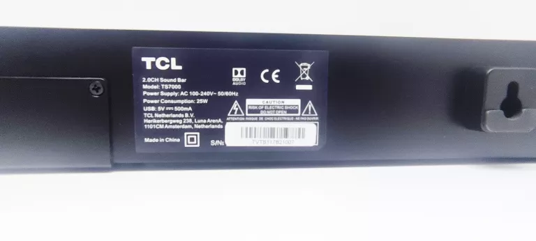 SOUNDBAR TCL TS7000