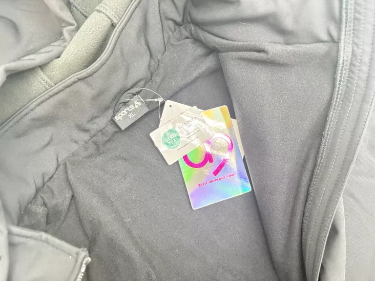 KURTKA DAMSKA WIOSENNA CZARNA XL SOFTSHELL