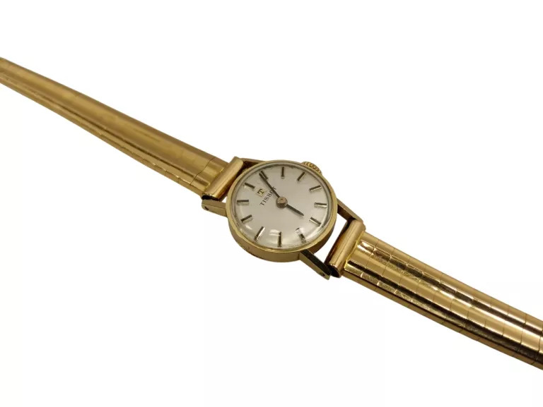 ZŁOTY DAMSKI ZEGAREK TISSOT 585 23,55G