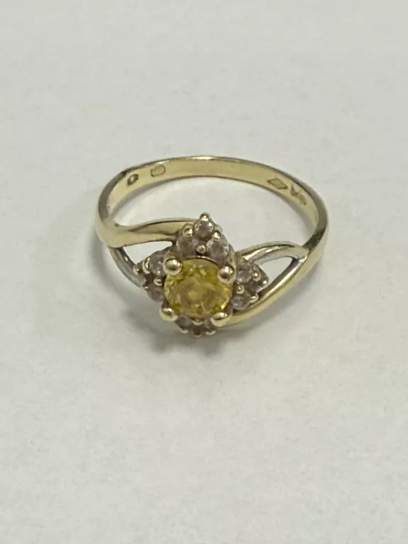 ZŁOTY PIERŚCIONEK(585) 3,02G R17